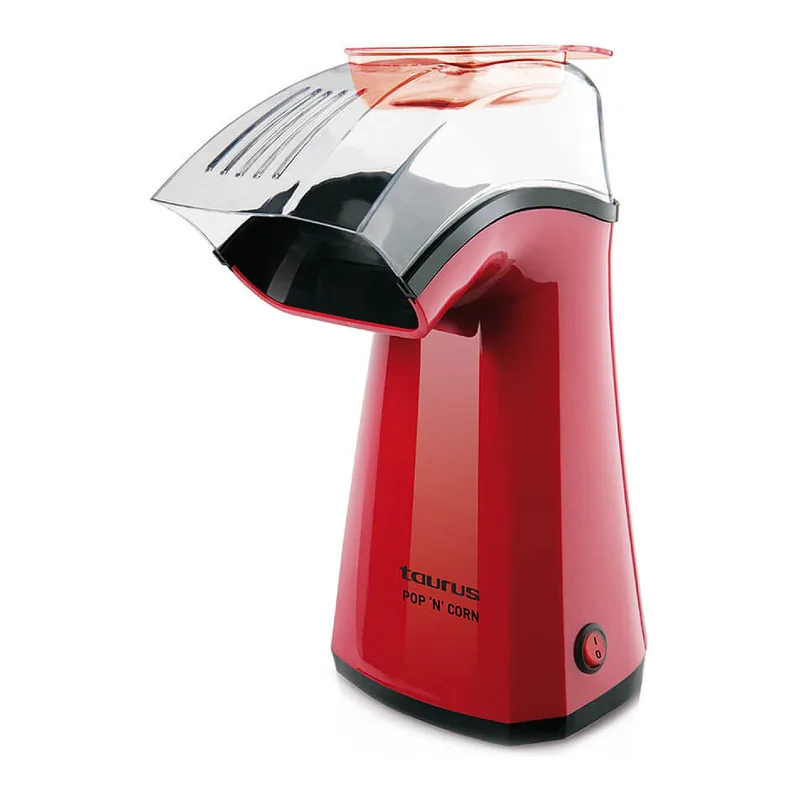 Taurus popcornmaskin röd